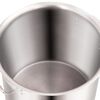 vidaXL 3 Piece Stock Pot Set 50/21/6 L Stainless Steel