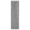 vidaXL Shoe Cabinet Grey Sonoma 60x34x116 Engineered Wood