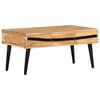vidaXL Coffee Table 88x50x42 cm Solid Acacia Wood
