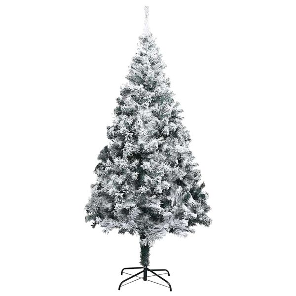 vidaXL Artificial Pre-lit Christmas Tree with Stand Green 400 cm PVC