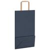 vidaXL Paper Bags 50 pcs with Handles Blue 21x11x36 cm