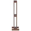 vidaXL Rack Brown 20 x 25 x 100 cm Solid Mahogany Wood