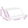 vidaXL Magazine Rack Old Wood 65 x 53 x 28.5 cm Engineered Wood