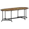 vidaXL Coffee Table 110x55x40 cm Solid Wood Reclaimed