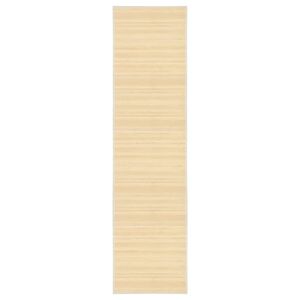 vidaXL Rug Bamboo 80x300 cm Natural
