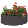 vidaXL Planter Black 120 x 60 x 35 cm Steel