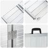 vidaXL Ramp for Wheelchair 270 kg Silver 152 x 73 x 5 cm Aluminium