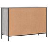vidaXL Shoe Cabinet Grey Sonoma 100x35x70 cm Engineered Wood