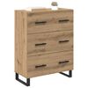 vidaXL Sideboard with Drawer Artisan Oak 69.5 x 34 x 90 cm