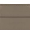 vidaXL Sun Lounger Textilene and Aluminium Taupe