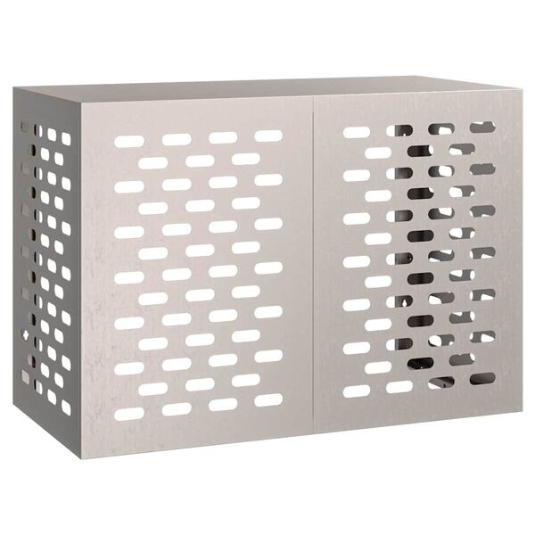 vidaXL Air Conditioner Cover Rusty 100 x 50 x 70 cm Weathering Steel