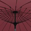 vidaXL Garden Parasol with Aluminium Pole 270 cm Bordeaux Red