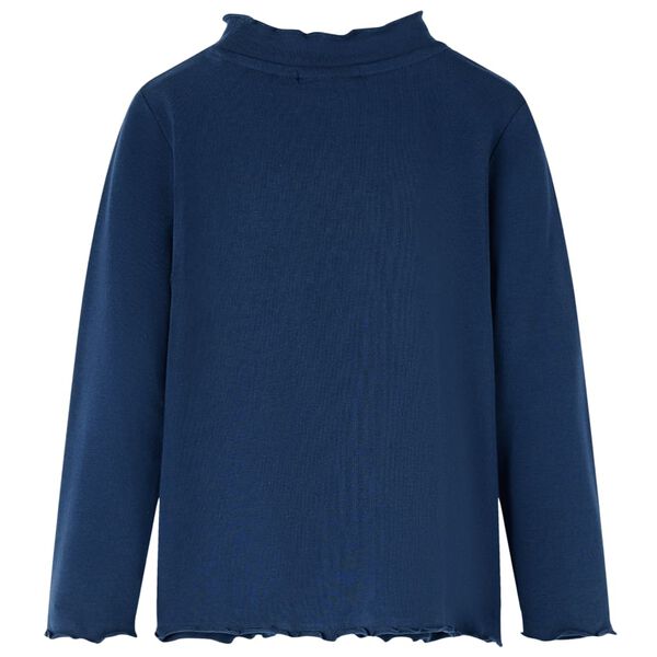 Kids' T-shirt with Long Sleeves Navy Blue 104