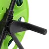 vidaXL Green Hose Reel Cart with Hose Fitting Set 0.75" 30 m PVC