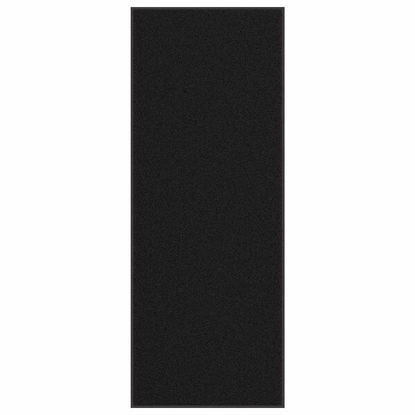 vidaXL Doormat Black 115x300 cm