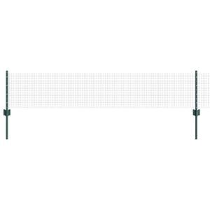 vidaXL Fence with Post Green
