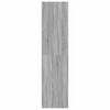 vidaXL Wardrobe Grey Sonoma 100x50x200 cm Engineered Wood