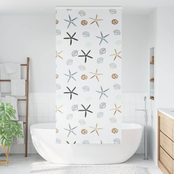 vidaXL Shower Roller Blind with Cassette 100x240 cm Fabric Width 96 cm