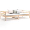 vidaXL Day Bed without Mattress 80x200cm Solid Wood Pine
