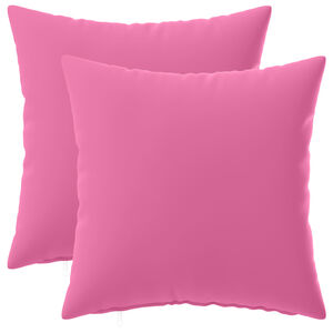 vidaXL Cushion Cover 2 pcs HEERLEN Pink 30 x 30 cm Polyester