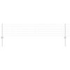 vidaXL Euro Fence with Post 50 x 0.4 m Galvanised Steel Silver Mesh