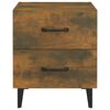 vidaXL Bedside Cabinets 2 pcs Smoked Oak 40x35x47.5 cm