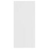 vidaXL Book Cabinet/Sideboard White 66x30x130 cm Engineered Wood