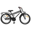 vidaXL Kids Bike 18 Inches for 5-7 Years Old Black
