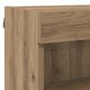 vidaXL TV Wall Units with LED 6 pcs Artisan Oak Engineered Wood