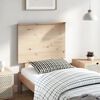 vidaXL Bed Headboard 79x6x82.5 cm Solid Wood Pine
