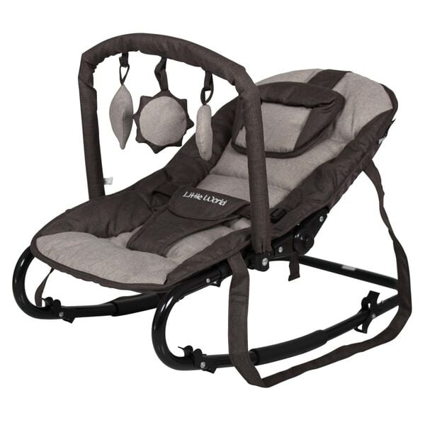 Little World Baby Bouncer Starwing Beige and Brown