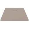 vidaXL Shower Base Tray SMC Brown 100x70 cm