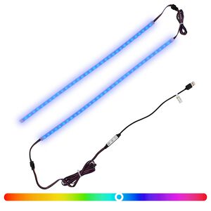 vidaXL LED Strip 110 cm Multicolour PVC