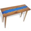 vidaXL Console Table Teak Resin 100x35x75 cm