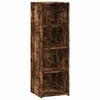 vidaXL Highboard Smoked Oak 40x41x124 cm Engineered Wood
