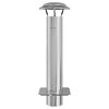vidaXL Chimney Extension Silver 25 x 25 x 82 cm Stainless Steel