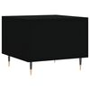 vidaXL Coffee Table Black 50x50x40 cm Engineered Wood