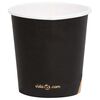 vidaXL Coffee Paper Cups 120 ml 500 pcs Black
