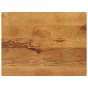 vidaXL Table Top 80x70x2.5 cm Rectangular Solid Wood Mango
