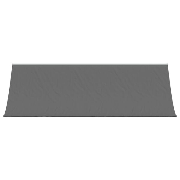 vidaXL Retractable Awning Anthracite 400x150 cm Fabric and Steel