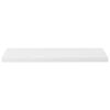vidaXL Floating Wall Shelves 4 pcs High Gloss White 90x23.5x3.8 cm MDF