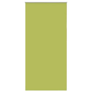 vidaXL Roller Blind Blackout Leaves Green 110x230 cm Fabric Width 105.7 cm Polyester