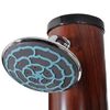 vidaXL 1.96 m Pool Solar Shower with Faux Wood Finish