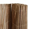 vidaXL Willow Fence Brown 180 x 500 cm