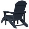vidaXL Garden Lounge Furniture 2 pcs Navy 74 x 82 x 90cm Plastic