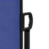 vidaXL Retractable Side Awning Blue 120x500 cm