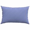 vidaXL Sofa Pillows 2 pcs Blue 60 x 40 cm Fabric