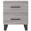 vidaXL Bedside Cabinets 2 pcs Grey Sonoma 40x35x47.5 cm Engineered Wood