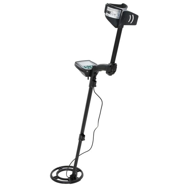 vidaXL Metal Detector 24 cm Search Depth LCD Display