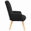 vidaXL Armchair Black 63 x 67 x 94 cm Sherpa Fabric